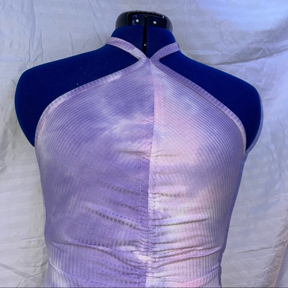 💜🎀PRINCESS POLLY AVERY MINI DRESS TIE DYE PURPLE🎀💜 - Picture 9 of 11